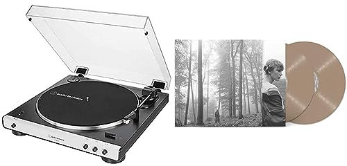 Audio-Technica AT-LP60XBT Full Automatic Wireless Belt-Drive Turntable & folklore (Deluxe 2lp) [VINYL]