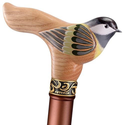 Asterom Damen Gehstock, handgefertigt, verstellbar, elegant, für ältere Frauen, modisch