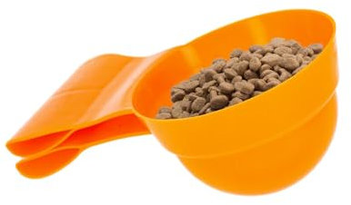 FIDELAMI Pince Cuillère Doseur Croquettes, 250 à 500 ML