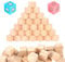 120 Stück Holz Würfel Deko 20mm Holzwürfel Blanko zum Basteln Kleine Holzwürfel Blanko Holz Quadrat zum DIY Basteln Malen DIY Handwerk Dekoration