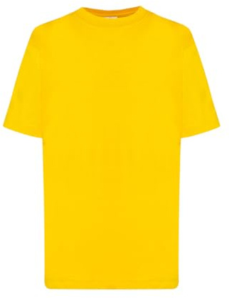 STEXFIT Maglietta Bambino e Ragazzo a Maniche Corte, T Shirt 100% Cotone Leggera Morbida e Traspirante, Magliette Unisex Bambini e Ragazzi con Girocollo Rinforzato - da 2 a 14 Anni