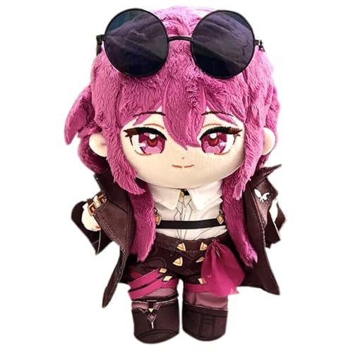 KUKUShining Honkai Star Rail Kuscheltier, 20cm Anime Ankleidepuppe Mit Kleidung Süßes Weiches Plüschtier Als Geschenk for Gamer Fans(Kafka)
