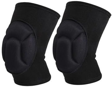 SRJQXH Rodilleras 2 Piezas Rodilleras Deportivas, Rodilleras Baile Hombres Mujeres, Anticolisión Absorción Impactos, Rodilleras Trabajo Suelo para Baloncesto, Voleibol, Correr Andar Bicicleta