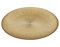 HOME DECO FACTORY, KA6135, Gold Glass Plate 21 cm, elegant and modern Design, Durable and Resistant, ideal for All Occasions, Easy to clean, Gold Color