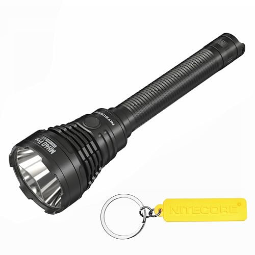 Nitecore MH40 Pro - Linterna de largo alcance ultra brillante de 3500 lúmenes, etiqueta recargable USB-C