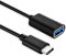 USB C to USB Adaptor- USB C Adapter OTG Cable Type C Male to USB 3.2 Female 10Gbps Transfer - Compatible with MacBook/iPad Air/Pro, Galaxy S24, Dell XPS and more - For Type C Devices (1M)