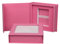 Boîte USB pour 1 clé USB avec fenêtre pour image - Boîte de rangement Flash Drive (rose)