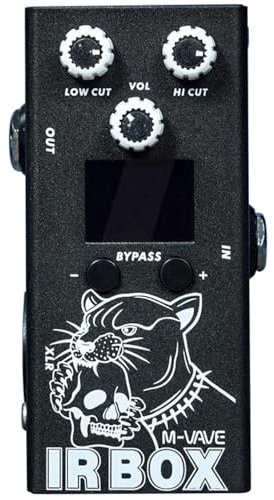 M-Vave IR-Box - Cabinet Simulator Pedal, 32 Presets, USB