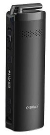 XMAX STARRY 4.0 - Vaporizer (Schwarz), Verdampfer, USB C, Austauschbarer Akku
