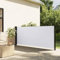 Générique Auvent latéral rétractable Blanc 100x500 cm,Parasols & voiles d'ombrage,5.2KG-4004391