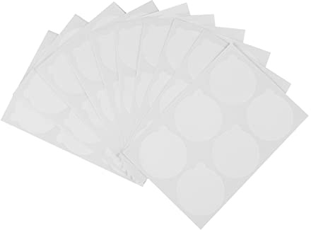 Generic Disposable Eyelash Glue Holder Pads for Extended Glue Time, 180pcs Eyelash Paper Pallet Stand, Sticker for Jade Stone