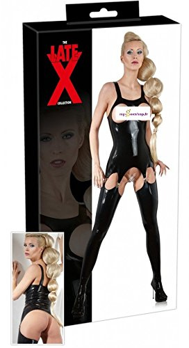 The Latex Collection Damen 29006531061 strumpfhalter, Schwarz (Nero 001), No Aplica (Herstellergröße: XX-Large)