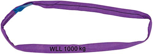 PETEX Rundschlinge, WLL Tragkraft: 1000 kg, Länge 3 m, Umfang 6 m, nach DIN EN 1492-2, Violett