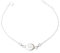 Bracelet en argent sterling – Coquillage naturel Shiva Eye – Pierre de Sainte Lucie polie – Bijou pour femme