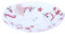 GLOBO Glas Decken Leuchte Kinder Zimmer Beleuchtung Einhorn Mädchen Lampe rosa weiß 40609-2
