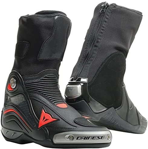 DAINESE Axial D1 Air Stivali da moto (Black/Red,40)