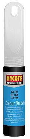 Hycote HYCXCPB306 Touch Up Brush Paint 12.5ml Satin Black Scratch Repair