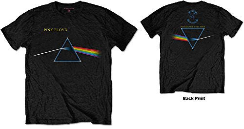 T-Shirt # M Unisex Black # Dark Side of the Moon Flipped