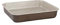 TEGLIA QUADRA PER PIZZA RUSTIC LINE cm. 40 x 40 - h.6