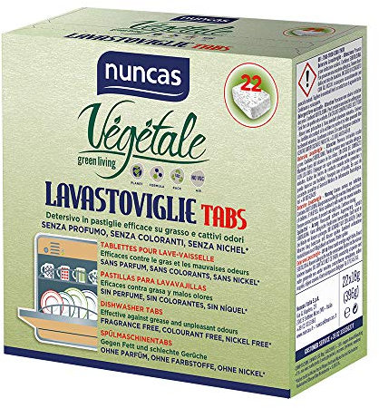 Nuncas Végétale Tablettes Pour Lave vaisselle - 396 g