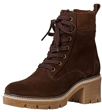 Tamaris Damen Elegante Stiefelette 1-26803-27 Braun, Groesse:39 EU