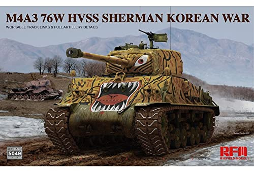 (M) Rye Field Model RM-5049 - 1/35 M4A3 76W HVSS Sherman Korean War - Neu