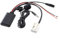 Bluetooth Aux Audio Adapter 12 Pin Musik Kabel Modul mit Mikrofon Kompatibel mit BMW 2006-2009 CD73 Headunit Autoradio