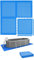 EYEPOWER Tapis de Piscine 4,2 m² - 12 Tapis de Sol EVA 62x62 - Jeu de Dalles de Protection Extérieure