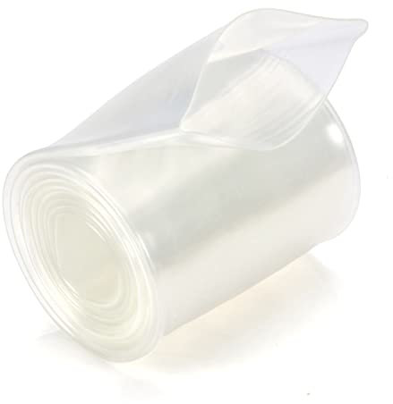 Chanzon 2:1 Ratio 1-9/16 (40mm) Heat Shrink Tubing 3.3Ft Roll (1M Total Length) Clear/Transparent Polyolefin Sleeving Wrap Shrinking 2 to 1 1pcs