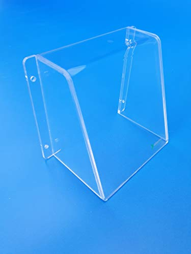 Protector 150x150mm. para portero automático timbre metacrilato exterior protege lluvia