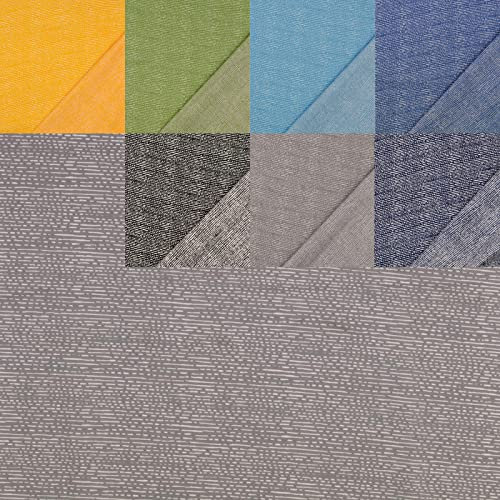 Dekostoff Baumwolle bedruckt - BW Streifen - Stoff Meterware Webware Punkte, Popeline Baumwollstoff unregelmäßige Linien, Striche *ab 50 cm, Farbe: 063 grau