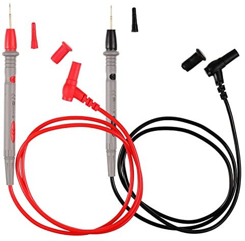 PT1005 1000V 10A Puntali Tester Universali, Prova Per Multimetro Coccodrillo Puntali per Tester Digitale Universale Pin, Punta Dell'Ago Apparecchio Sonda Per Cavi Cavo Senza Clip