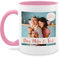 Tasse Tassen 325ml - eigenem - Eigenes Foto I Eigenes Bild - 325 ml - Rosa - tassenbild fototasse selbst drucken photo kaffeetasse fotobecher customized mug selber gestalten custom häferl