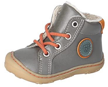 RICOSTA Mädchen und Jungen Winterstiefel Georgie,Kinder Lauflernschuhe,WMS:Mittel,lose Einlage,Outdoor-Kinderschuhe,Winterboots,Salbei (580),25 EU