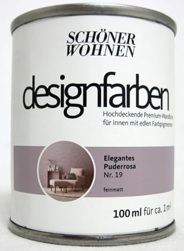 Designfarbe Elegantes Puderrosa Nr.19 100 ml