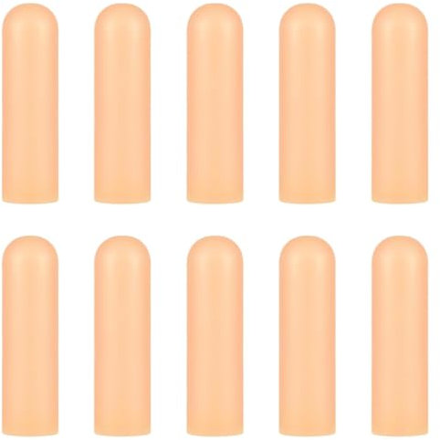 OQKAHIV Protector de Dedos de Gel - 10 Piezas, Manga de Dedos para Manos, Funda Cubre Dedos, Protección de Dedos de Silicona Suave, Ideal para Deportes, Trabajo, Artesanía y Más,