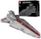 Mould King 21005 MOC Venator-Klasse Angriffskreuzer der Republik UCS Technik Klemmbausteine Bausatz,（6685 Pieces） Star Destroyer ab 18 Jahren Sammelbares Baukastenspielzeug für Erwachsene