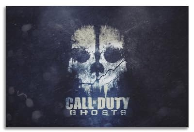 YIHAIKAI Poster Shooting Game Call of Duty Ghosts, dekoratives Gemälde, Leinwand, Wandposter und Kunstdruck, moderne Familienschlafzimmer-Dekoration, Poster, 40 x 60 cm