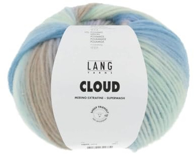 Lang Yarns Cloud 1077.0014 - hellgrün//hellblau/lila