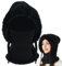 NAROSEBE Damen Sturmhaube Plüsch Strickmütze Winter Skimütze mit Schal Warme Schlupfmütze Balaclava Wintermütze Gesichtshaube Mütze Winddichte Skimaske mit Nackenwärmer für Winter Outdoor Sports