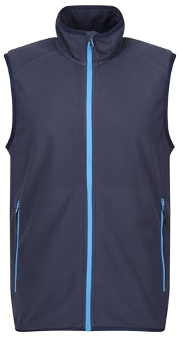 Regatta Professional Herren Men's Navigate Gilet Fleece-Weste, blau, L