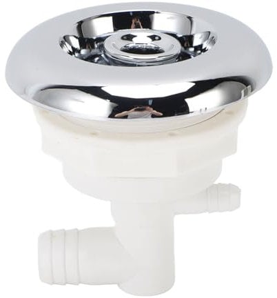 Annadue Ugello di Ricambio per Vasca Idromassaggio, Ugello Regolabile per Bagno Sorgenti Termali, Piscina, Vasca Idromassaggio, Acciaio Inossidabile e PVC