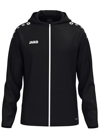 JAKO One Kapuzenjacke – Atmungsaktive Sportjacke für Herren aus 100% Polyester, mit weichem Micro-Fleece, ideal für Sport und Freizeit