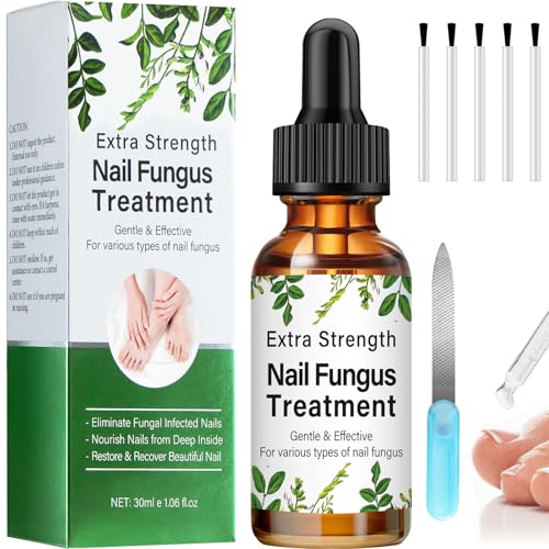 Fungal Nail Treatment, Nail Fungus Treatment for Toenail, Extra Strong Toenail Fungus Treatment, Strengthen and Revitalize Damaged, Broken, And Discolored Nails, Restoring Healthy Nails, 30ML