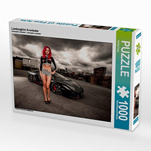 CALVENDO Puzzle Lamborghini Aventador 1000 Teile Lege-Größe 64 x 48 cm Foto-Puzzle Bild von Patrick Rupp