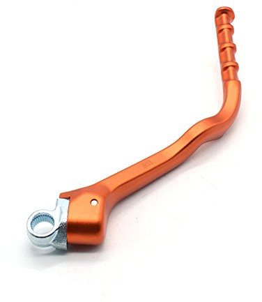 Motorrad Kickstarter,Geschmiedet Kick Start Starter Hebel Pedal für 250 300 350 450 500 EXC SX XCW XCF 2011-2016 250TE 300TE 2012-2015 250TC 2014-2015-Orange