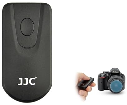 JJC Wireless Infrared Shutter Release Remote for Nikon, Replace Nikon ML-L3