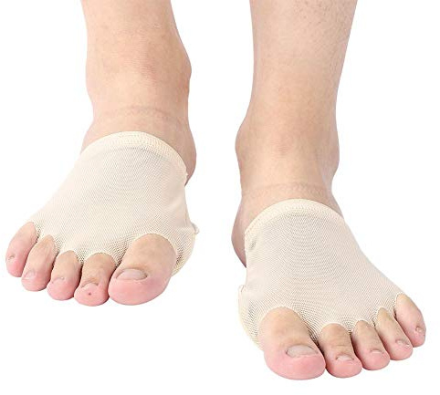 Alomejor 1 Paar Tanzschuhe, Ballettschuhe, Ballettschuhe, Ballettschuhe, Halbschuhe, String, Vorfußpolster, Abdeckung
