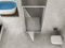 LineaDoccia - Box Porta Doccia Cristallo 6 mm | 1 Lato Apertura Pivotante Battente Interna o Esterna | Trasparente o Opaco | Anticalcare | H190cm | Misura 60 cm | Vetro Opaco