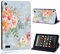 FINDING CASE For Amazon Fire 7 (5th 7th 9th Generation) Tablet - Printed PU Flip Leather Smart Lightweight Shell Stand Cover Case for Fire 7 (5th 7th 9th Generation) (vintage floral paint)